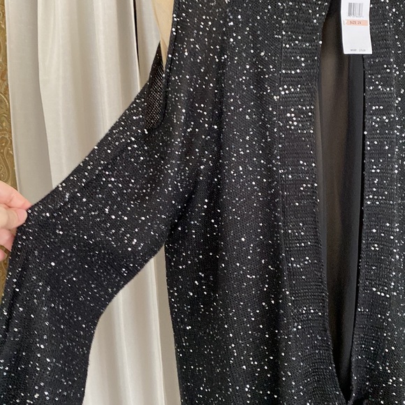 Evening black blouse - Picture 10 of 13